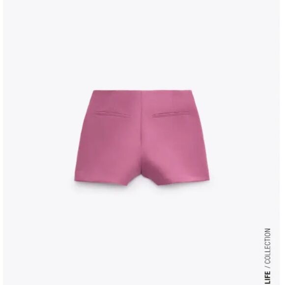 Zara Skort High Waist - Mauve - Picture 4 of 11